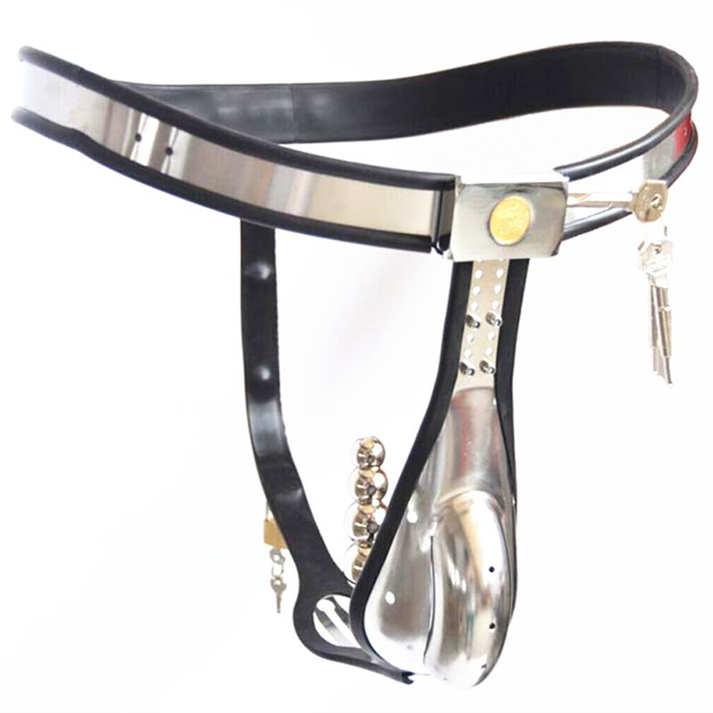 Men'S Vegan Accessories - Stainless Steel Chastity Belt for Men