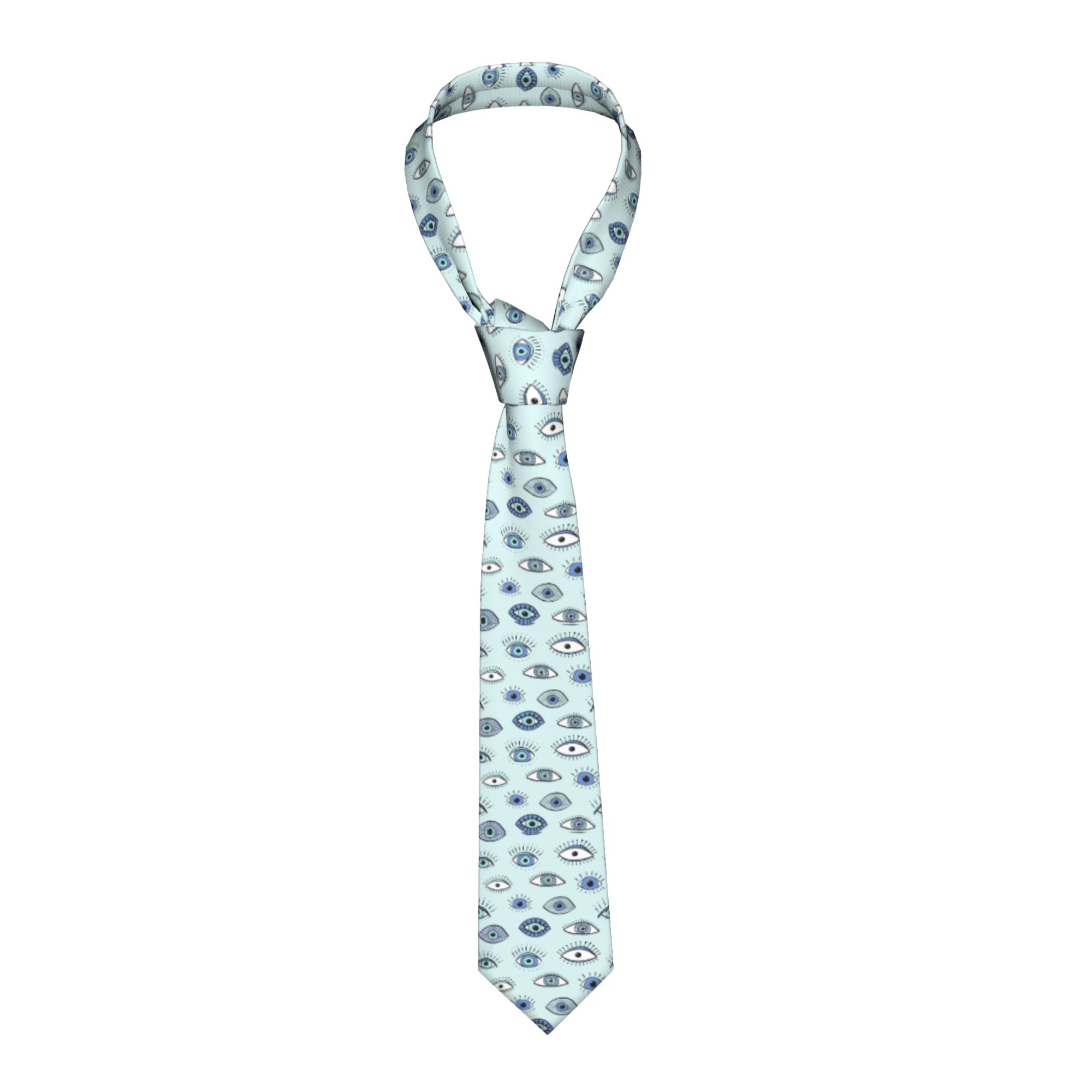 Men Accessories Evil Eye - Evil eye Neckties Casual 8 cm
