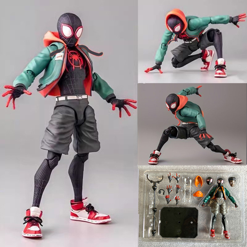 Men Accessories Collection - Spider Man Miles Morales Collectible Figurine,