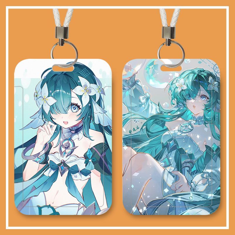 Men'S Accessories Case - Anime Vodyanitsa ID Card Holder Neck