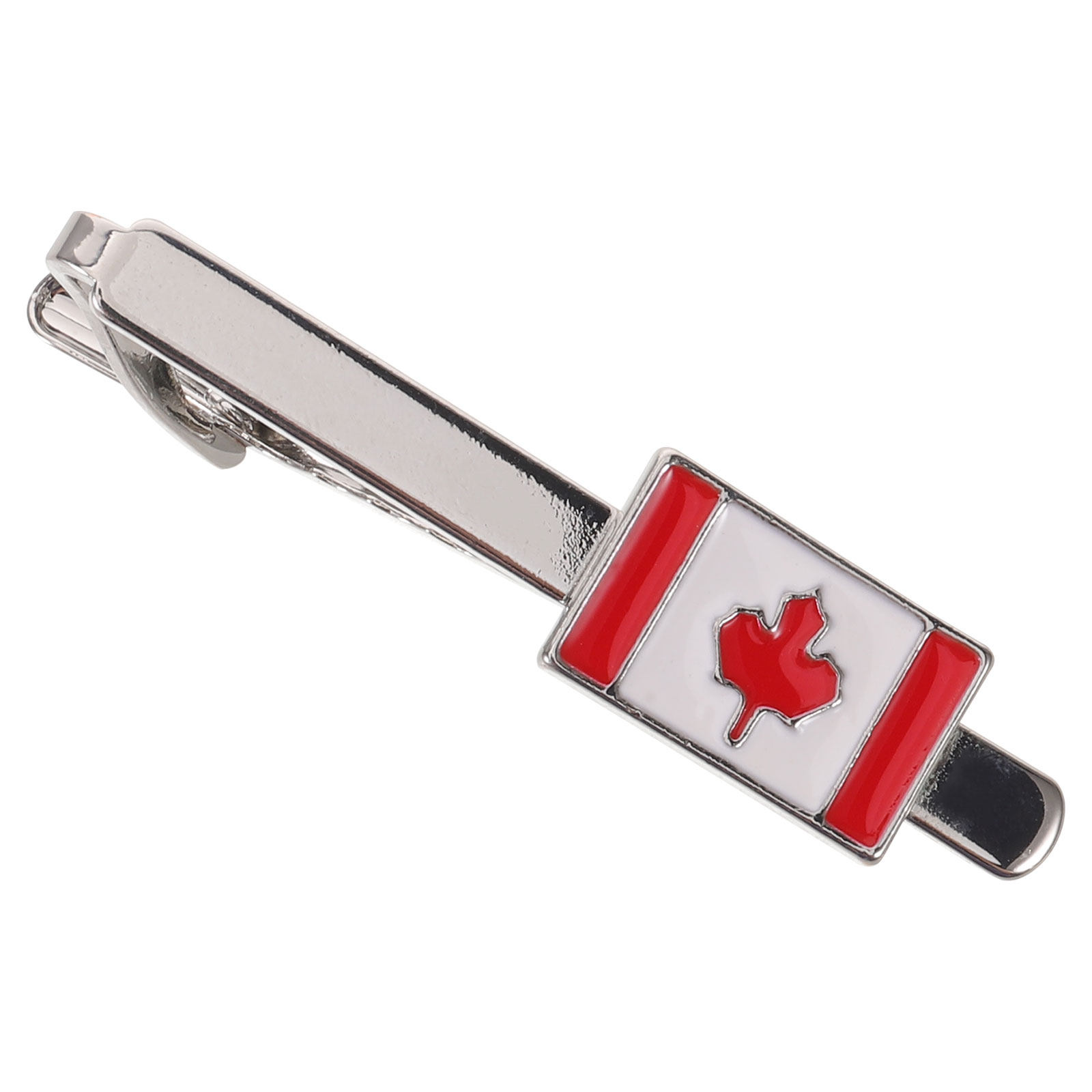 Men'S Accessories Canada - Canada Patriotic Metal Tie Clip for