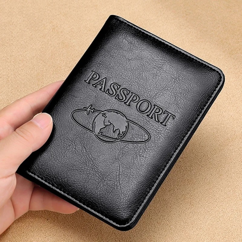 Unisex Genuine Leather Passpor - Men'S Accessories Case recension och pris