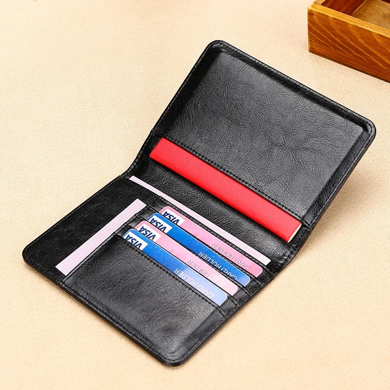 Unisex Genuine Leather Passpor - Men'S Accessories Case recension och pris