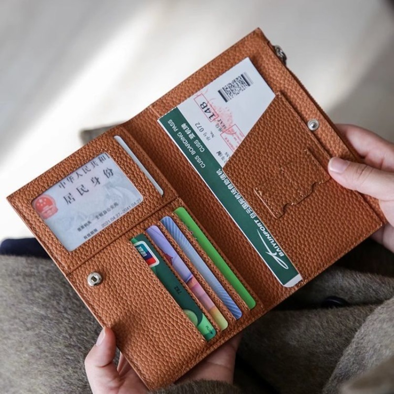 Leather Passport Holder Covers - Men'S Accessories Case recension och pris