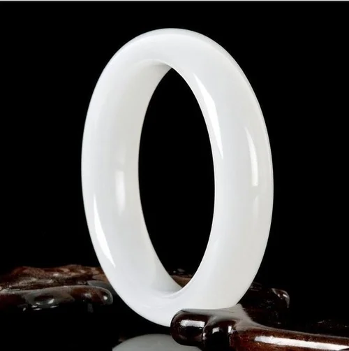 Genuine Natural White Jade Ban - Men Accessories Bracelet recension och pris