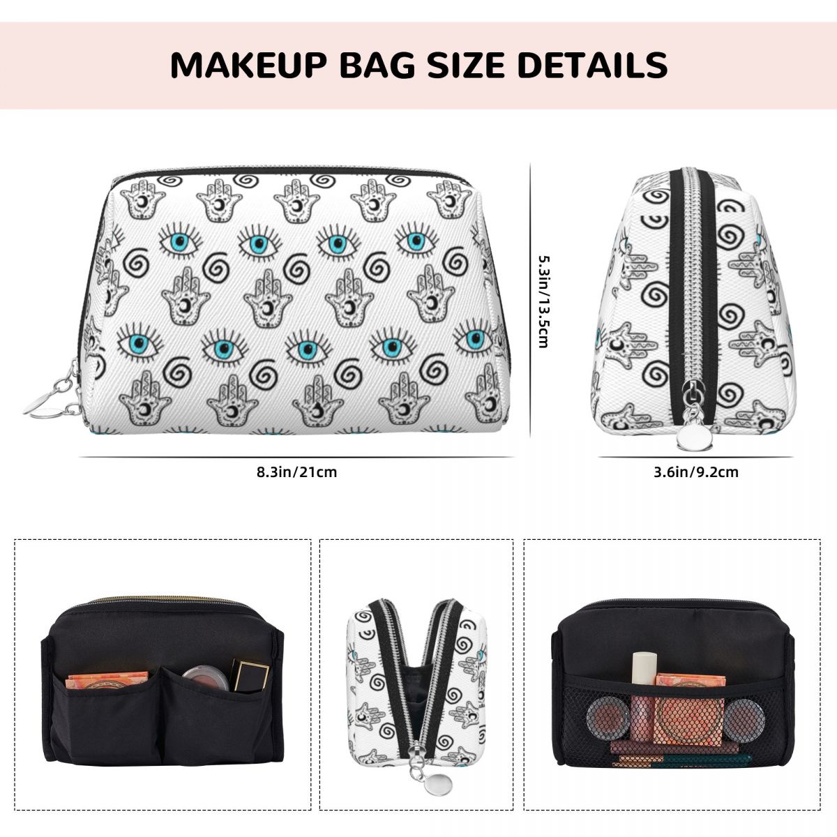 Evil Eye Hamsa Symbol Makeup B - Men Accessories Evil Eye recension och pris