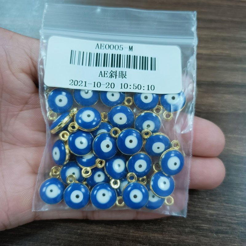 100pcs 10mm Classical Turkish  - Men Accessories Evil Eye recension och pris