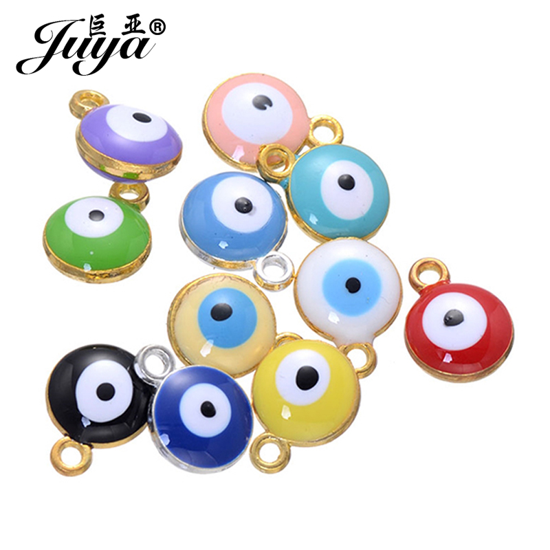 100pcs 10mm Classical Turkish  - Men Accessories Evil Eye recension och pris