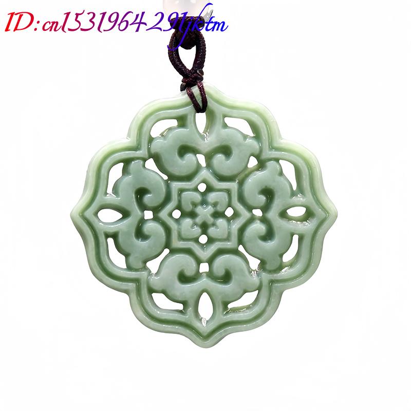 Natural Real Jade Flower Penda - Men'S Mens Accessories recension och pris