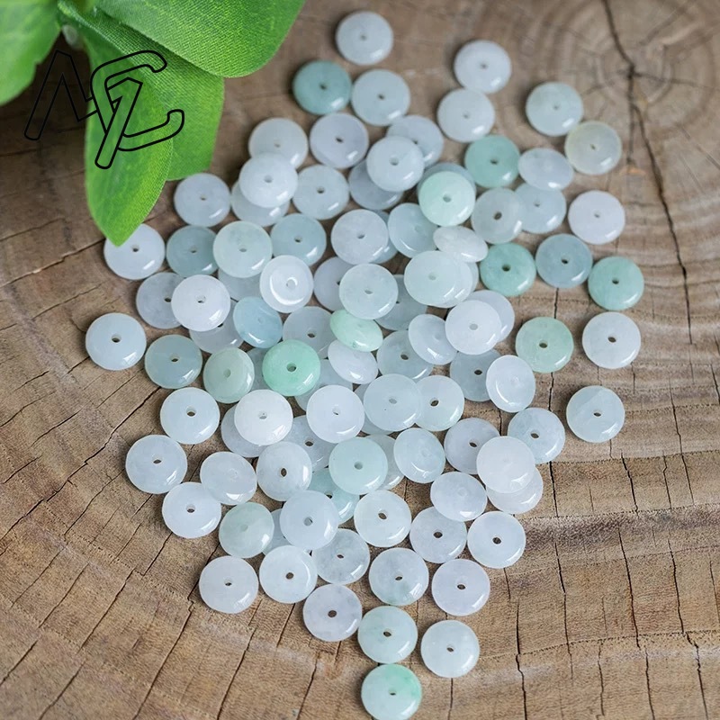 10pcs Natural Emerald White Ja - Men Accessories Bracelet recension och pris
