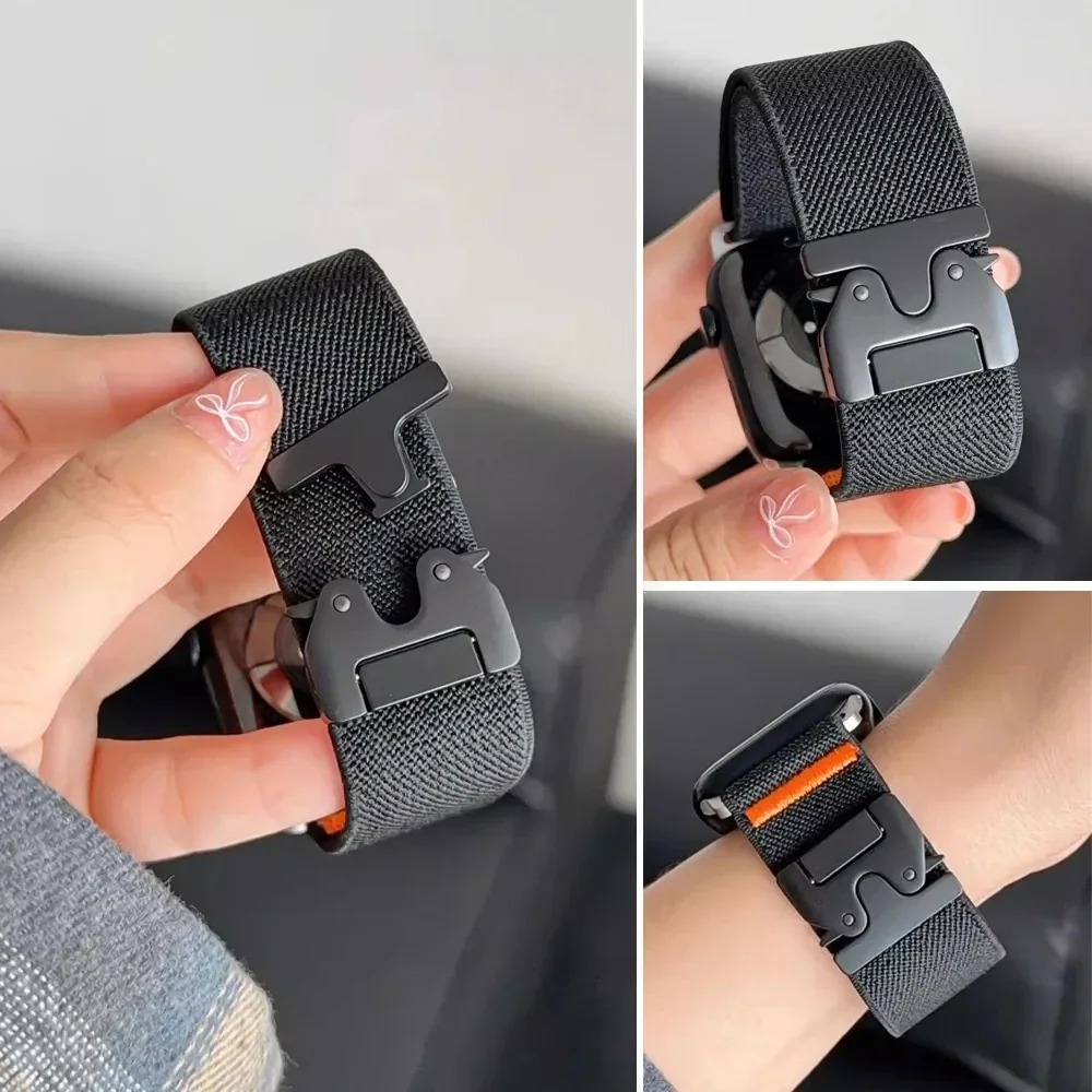 Elastic Nylon Parachute Buckle - Men Accessories Website recension och pris