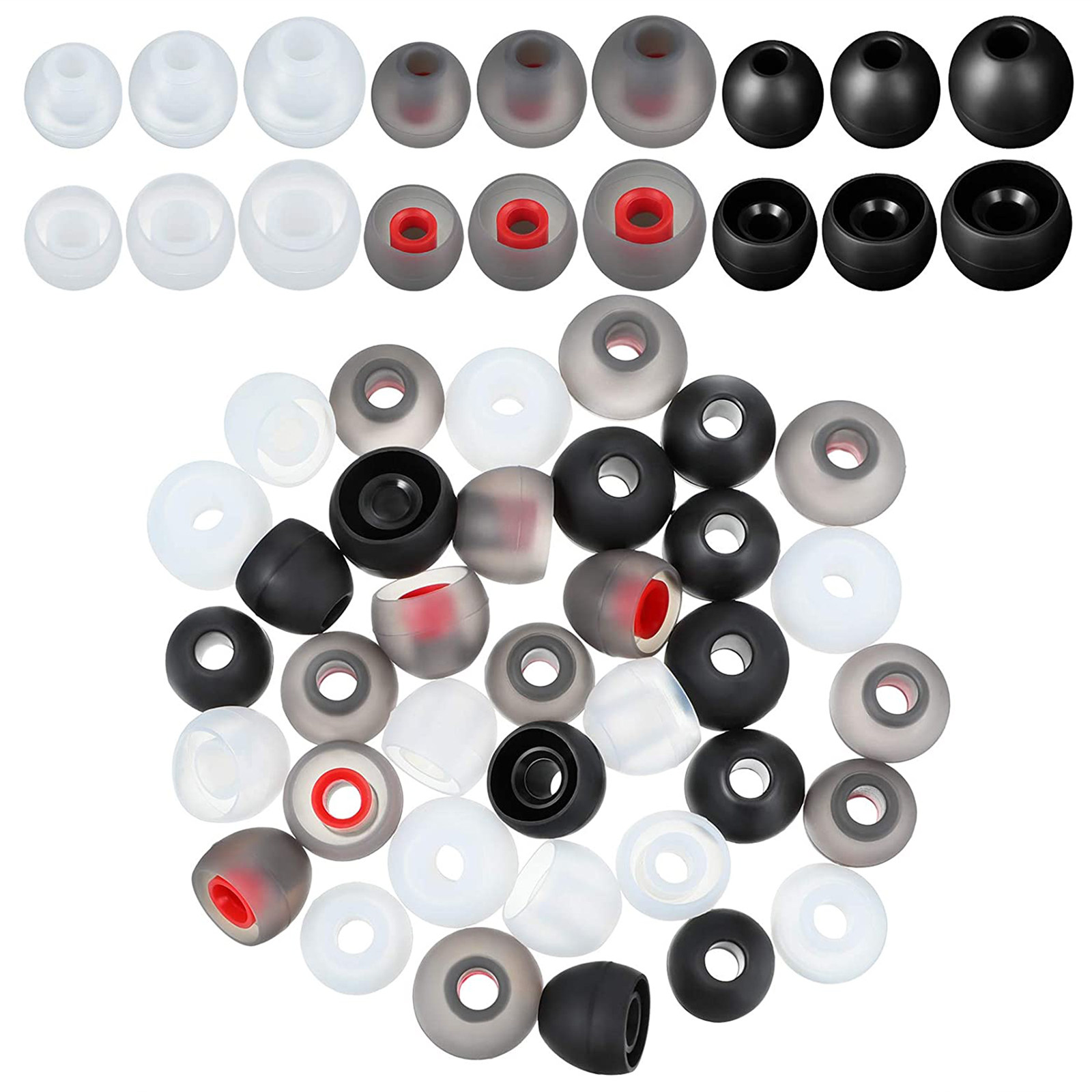 36Pcs Silicone Earbud Caps Rep - Men Accessories Tips recension och pris