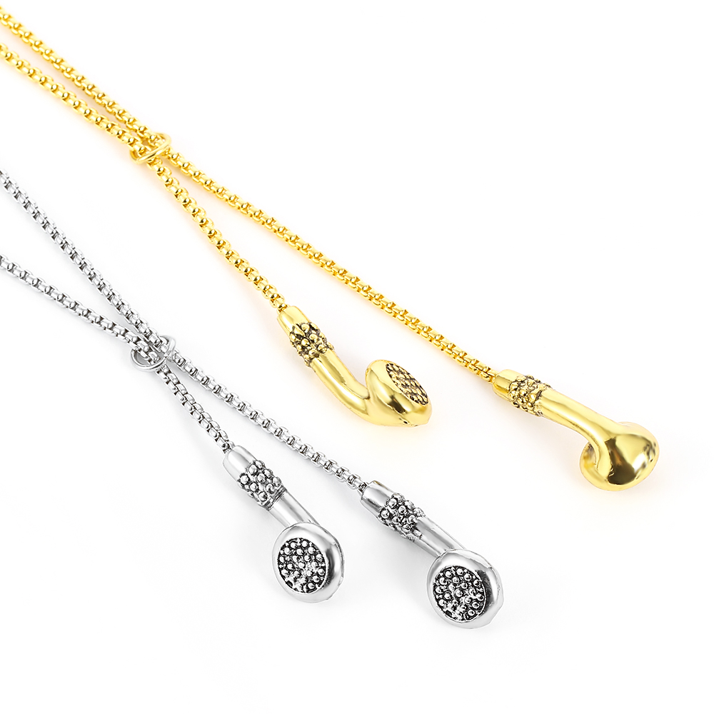 Retro Creative Earphone Shaped - Men'S Accessories Chain recension och pris