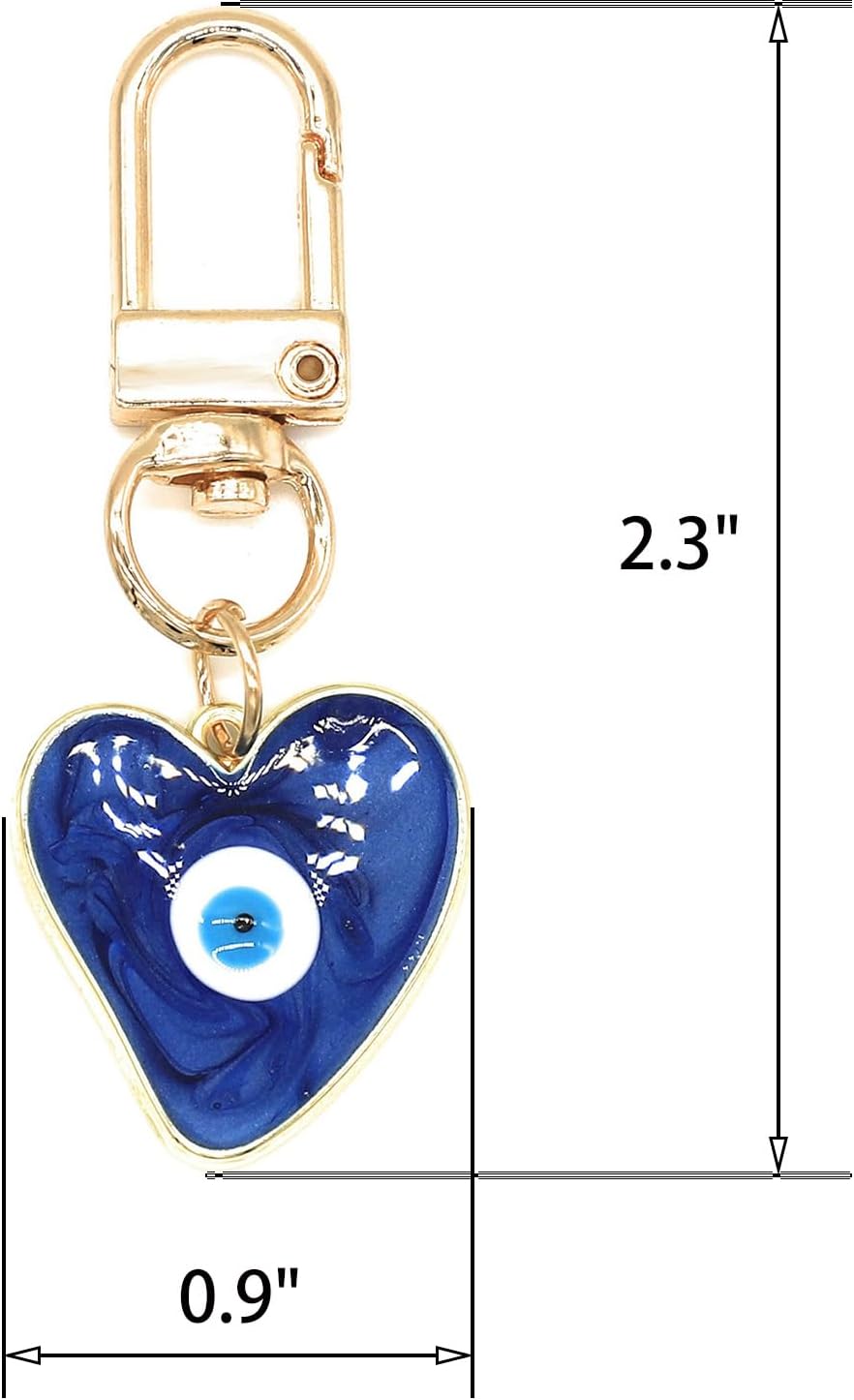 Evil Eye Keychains Sweat-heart - Men Accessories Evil Eye recension och pris