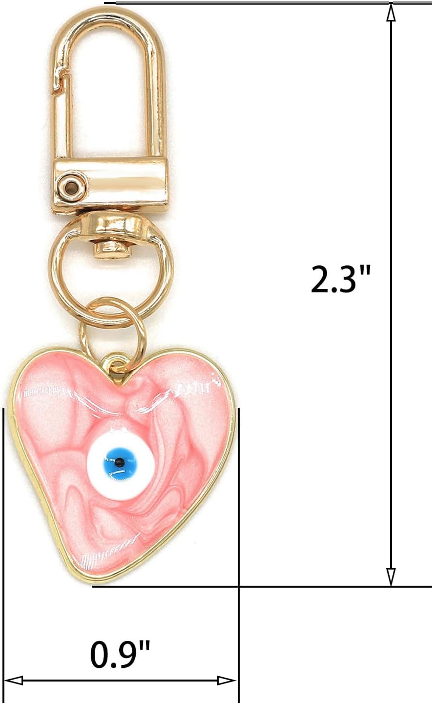 Evil Eye Keychains Sweat-heart - Men Accessories Evil Eye recension och pris