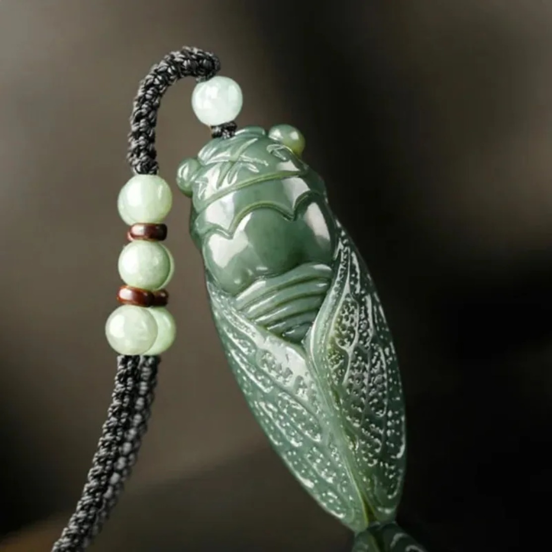 Natural Hetian Jade Cicada Pen - Men'S Mens Accessories recension och pris