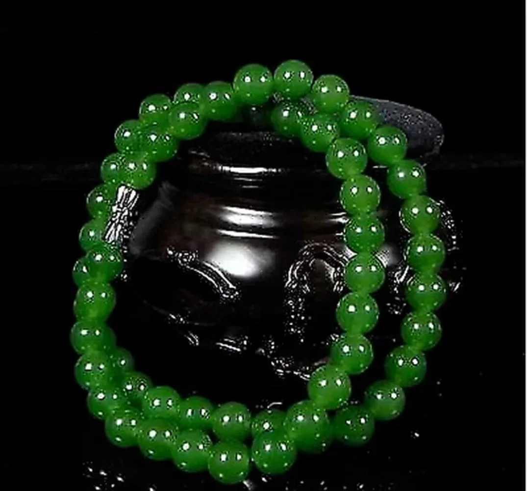 Genuine Natural Green Beads Ne - Men'S Mens Accessories recension och pris