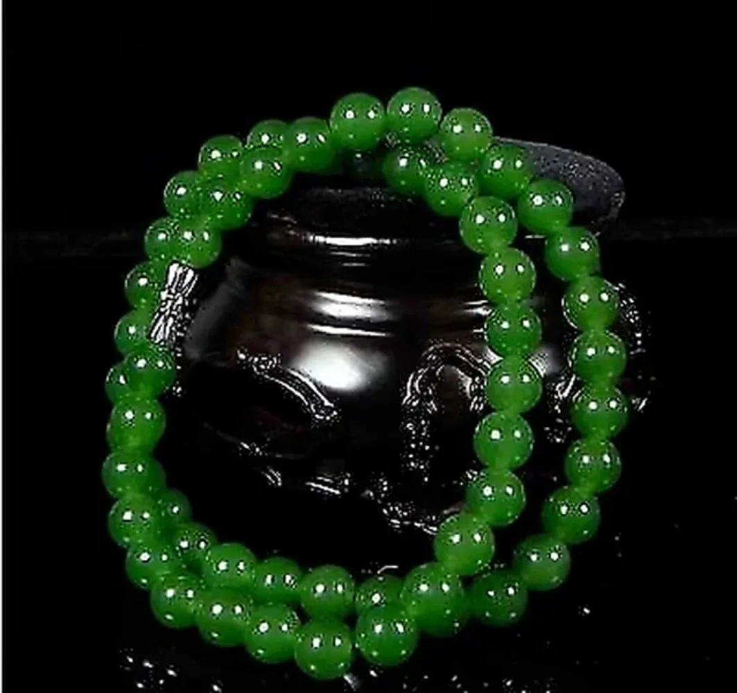 Genuine Natural Green Beads Ne - Men'S Mens Accessories recension och pris