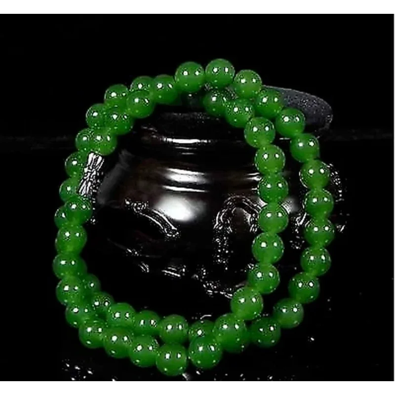 Genuine Natural Green Beads Ne - Men'S Mens Accessories recension och pris