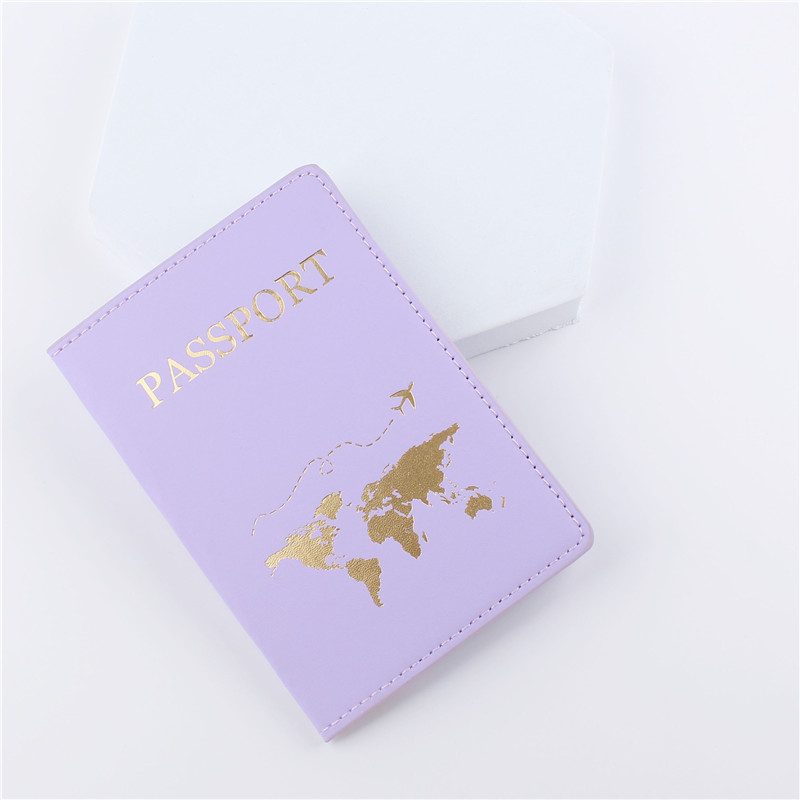 1PCS PU Leather Map Passport C - Men'S Accessories Case recension och pris