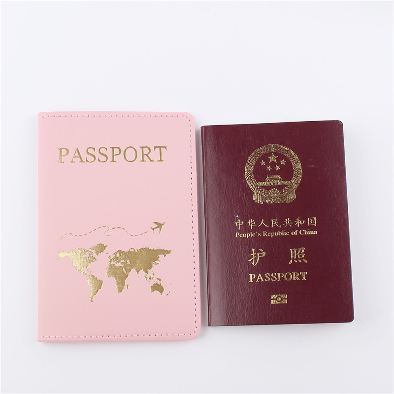 1PCS PU Leather Map Passport C - Men'S Accessories Case recension och pris