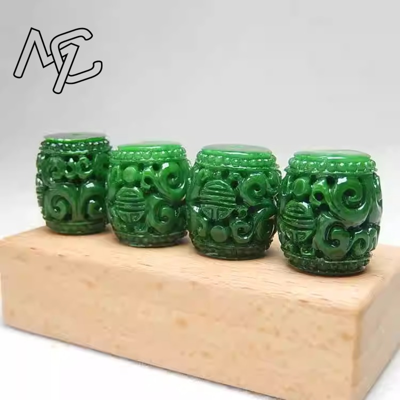 5pc Natural Green Jade Carving - Men'S Mens Accessories recension och pris