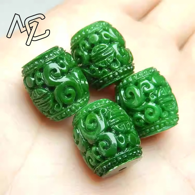 5pc Natural Green Jade Carving - Men'S Mens Accessories recension och pris