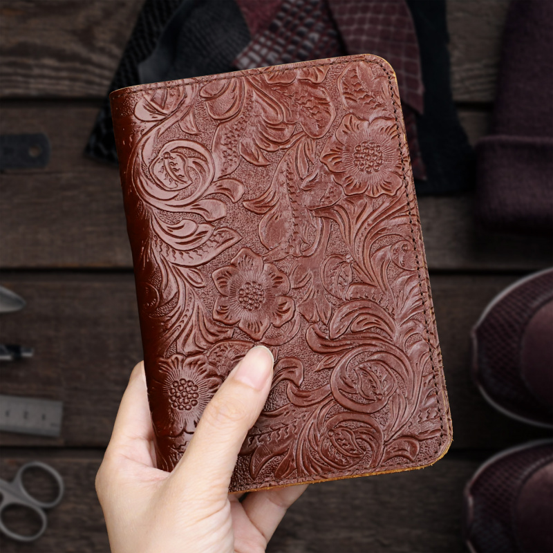 Genuine Leather Passport Holde - Men'S Accessories Case recension och pris