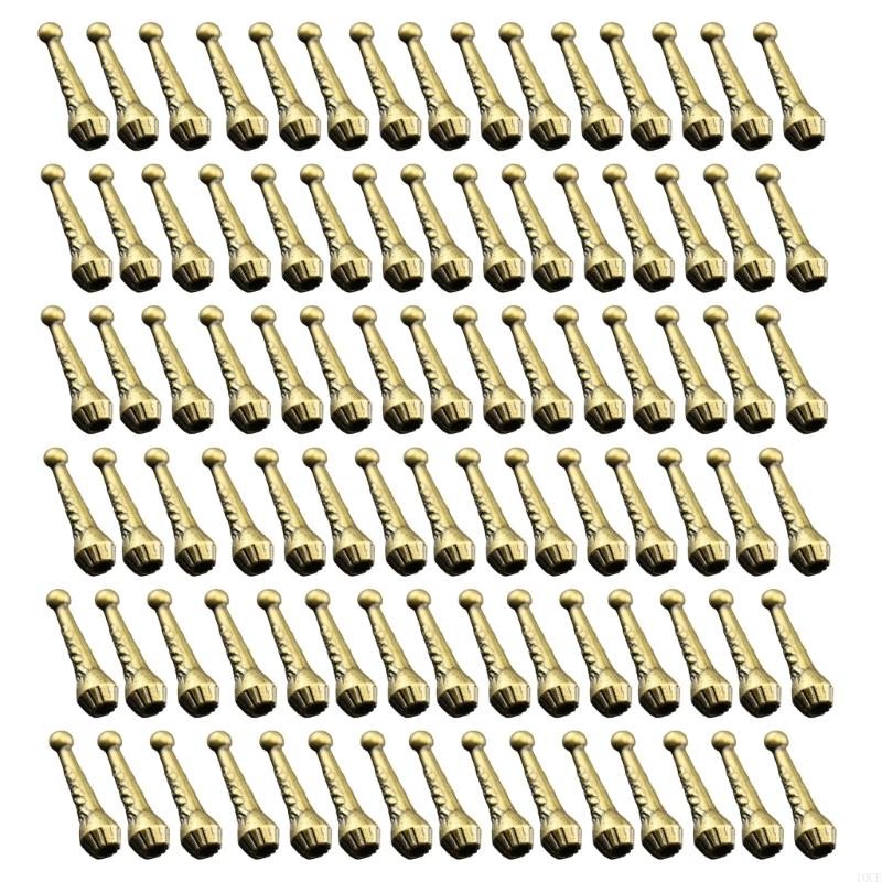 100pcs Antique Carved Western  - Men Accessories Tips recension och pris