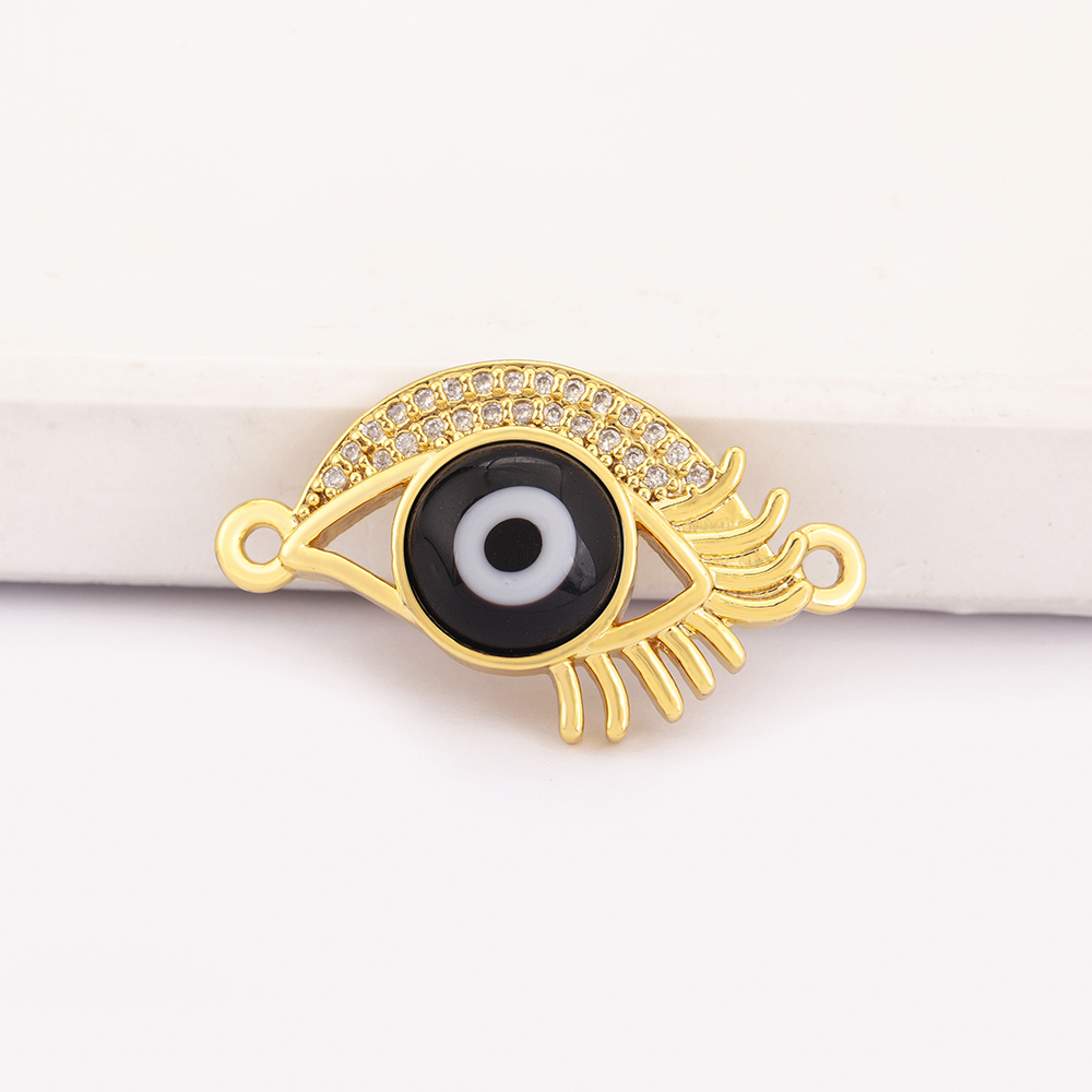 Colorful Shiny Crystal Evil Ey - Men Accessories Evil Eye recension och pris