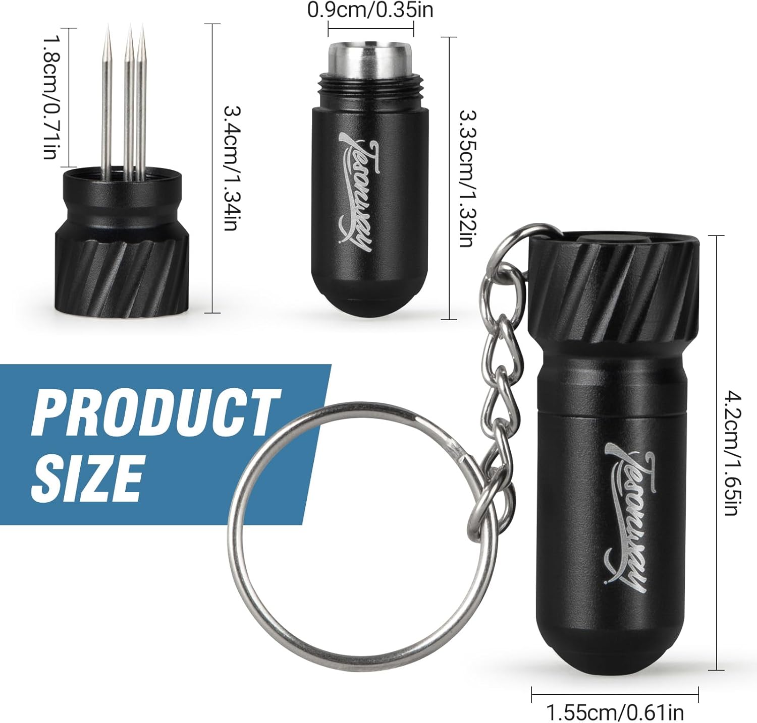 Cigar Punch Cutter, 2-in-1 Cig - Men Accessories Drawing recension och pris