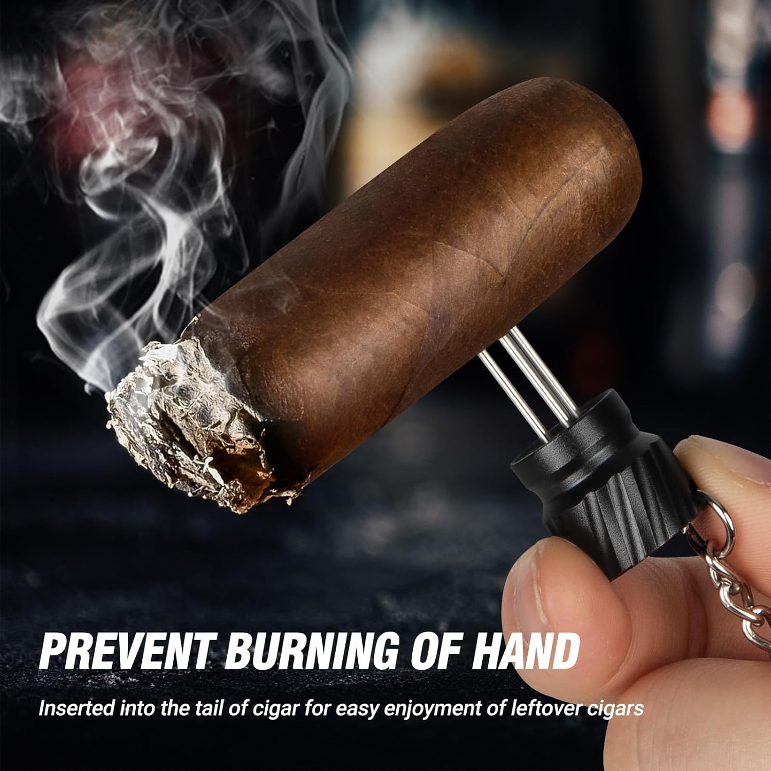 Cigar Punch Cutter, 2-in-1 Cig - Men Accessories Drawing recension och pris
