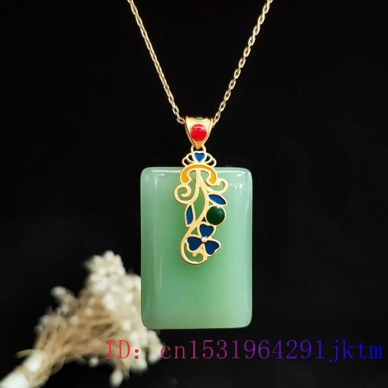 Jade Pendant Necklace Amulet C - Men'S Mens Accessories recension och pris
