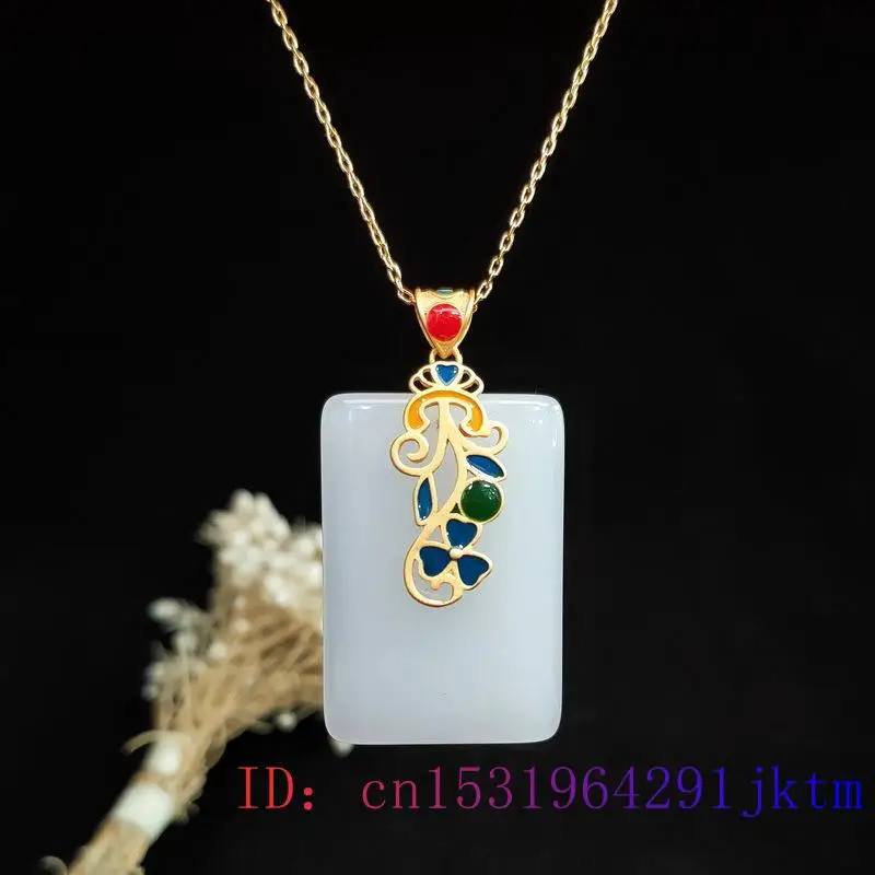 Jade Pendant Necklace Amulet C - Men'S Mens Accessories recension och pris