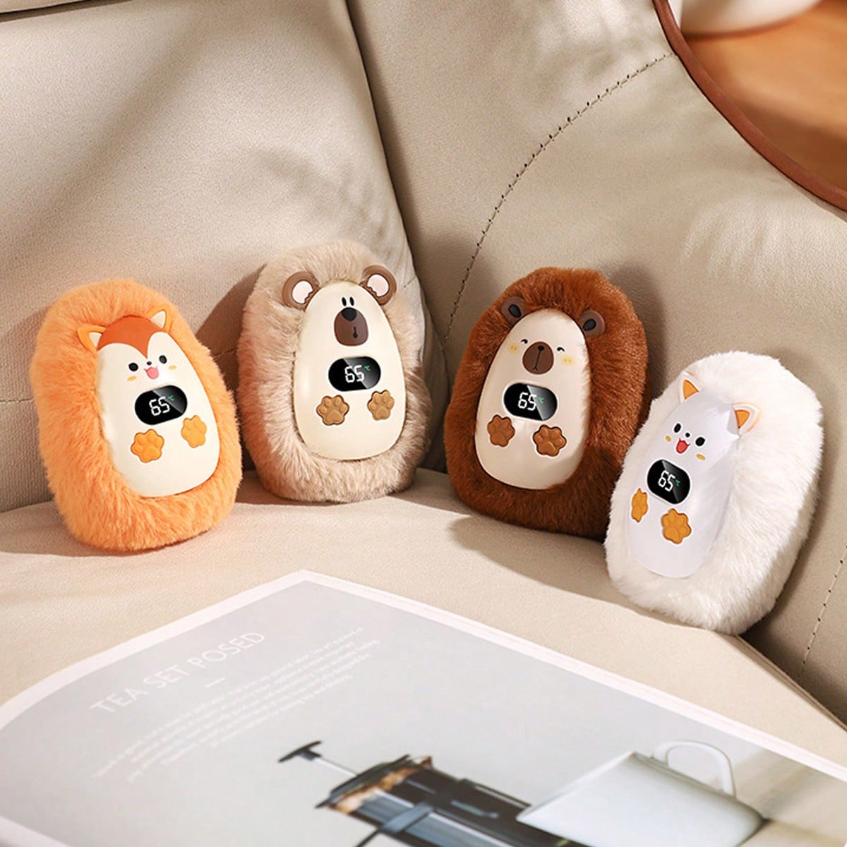 Mini Plush Pet Reusable Hand W - Men'S Accessories Essentials recension och pris