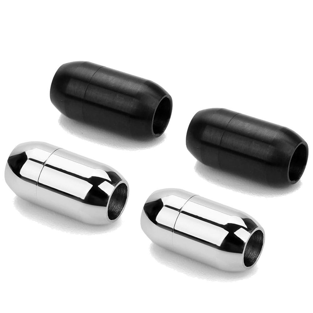 2pcs Stainless Steel Magnetic  - Men Accessories Bracelet recension och pris
