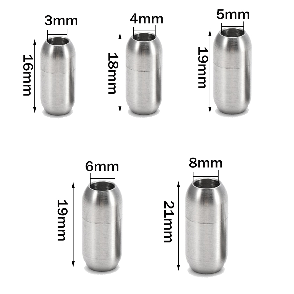 2pcs Stainless Steel Magnetic  - Men Accessories Bracelet recension och pris
