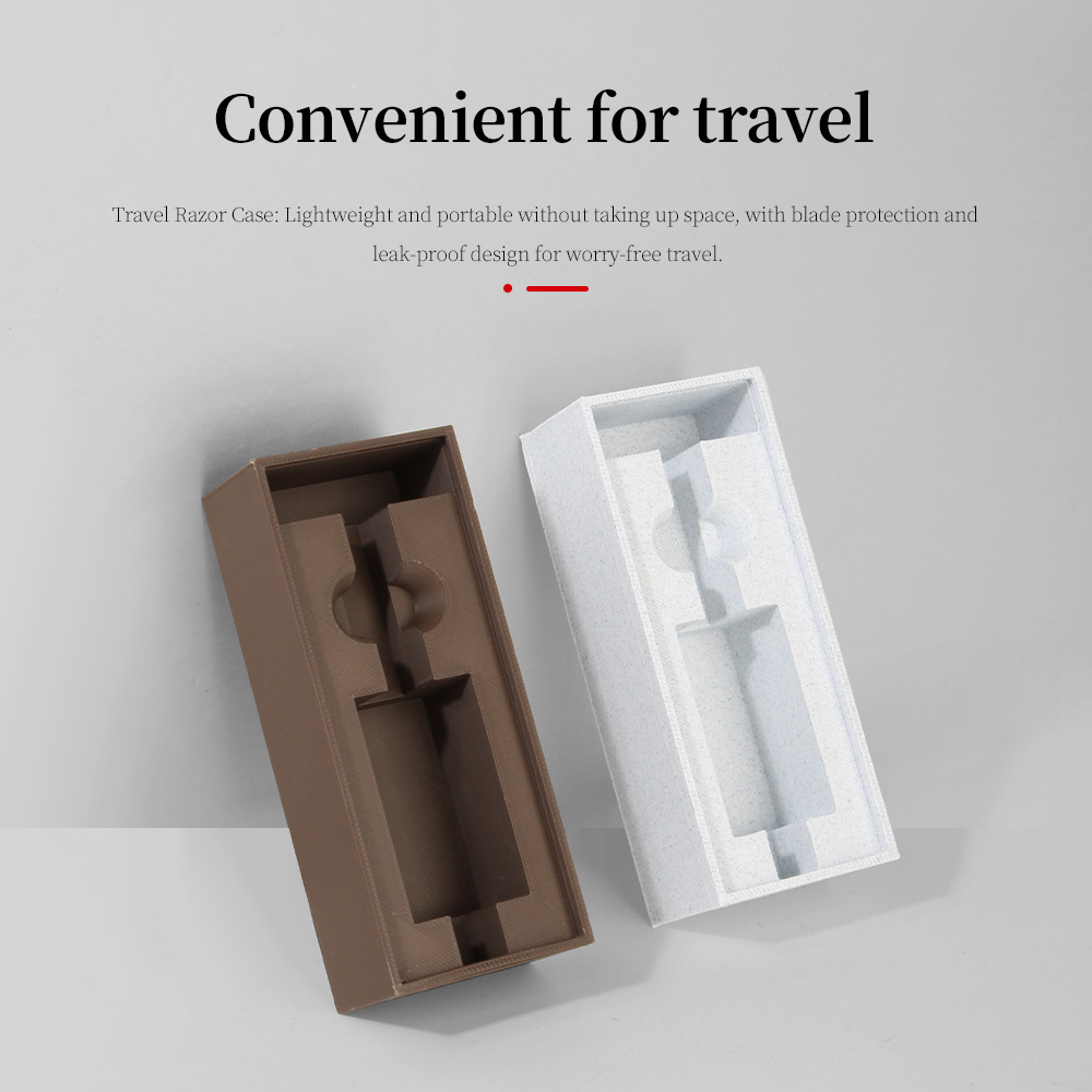 Razor Storage Box, Durable Tra - Men Accessories Store recension och pris