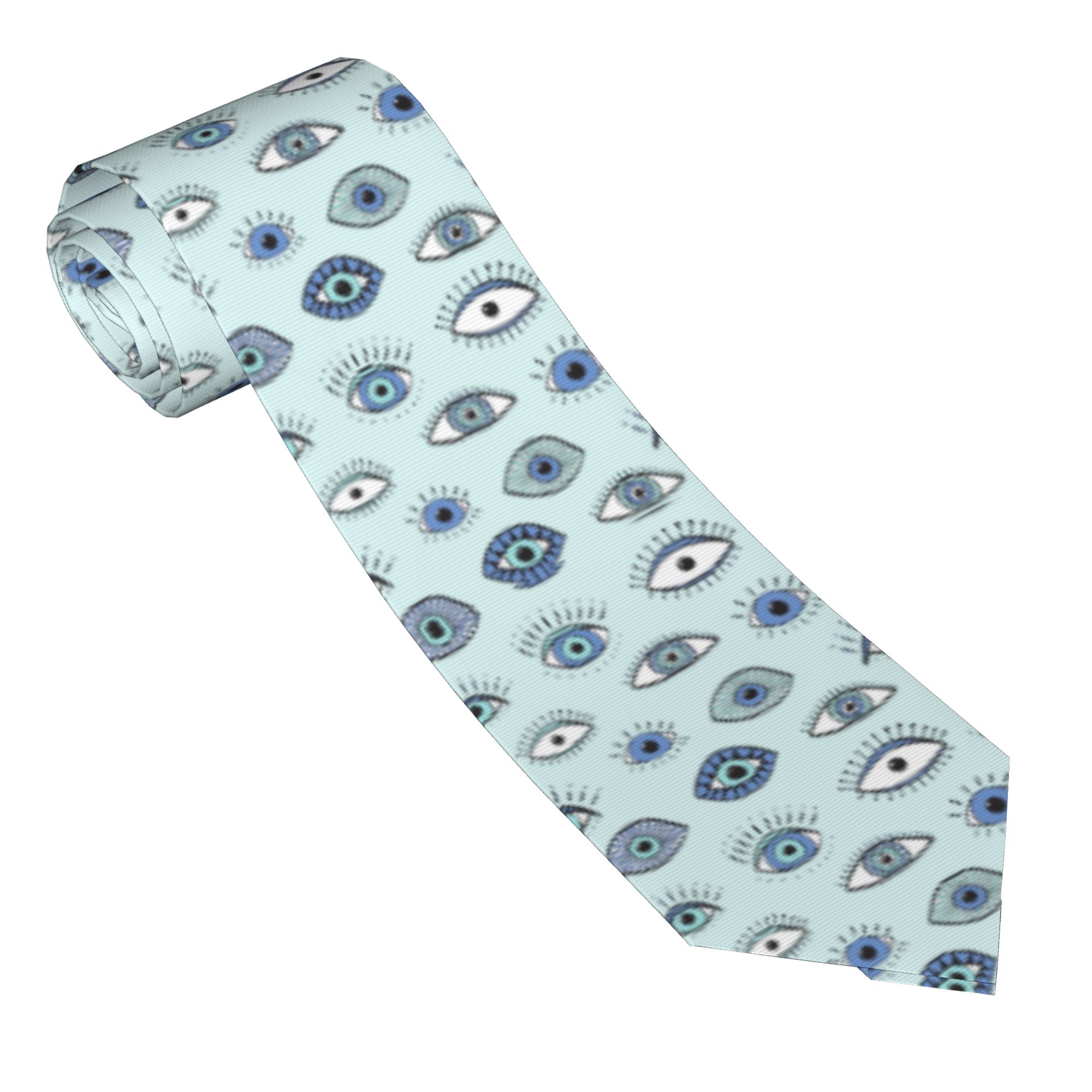 Evil eye Neckties Casual 8 cm  - Men Accessories Evil Eye recension och pris