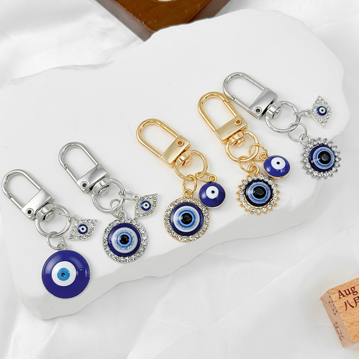 keychain eyelash Metal Evil Ey - Men Accessories Evil Eye recension och pris