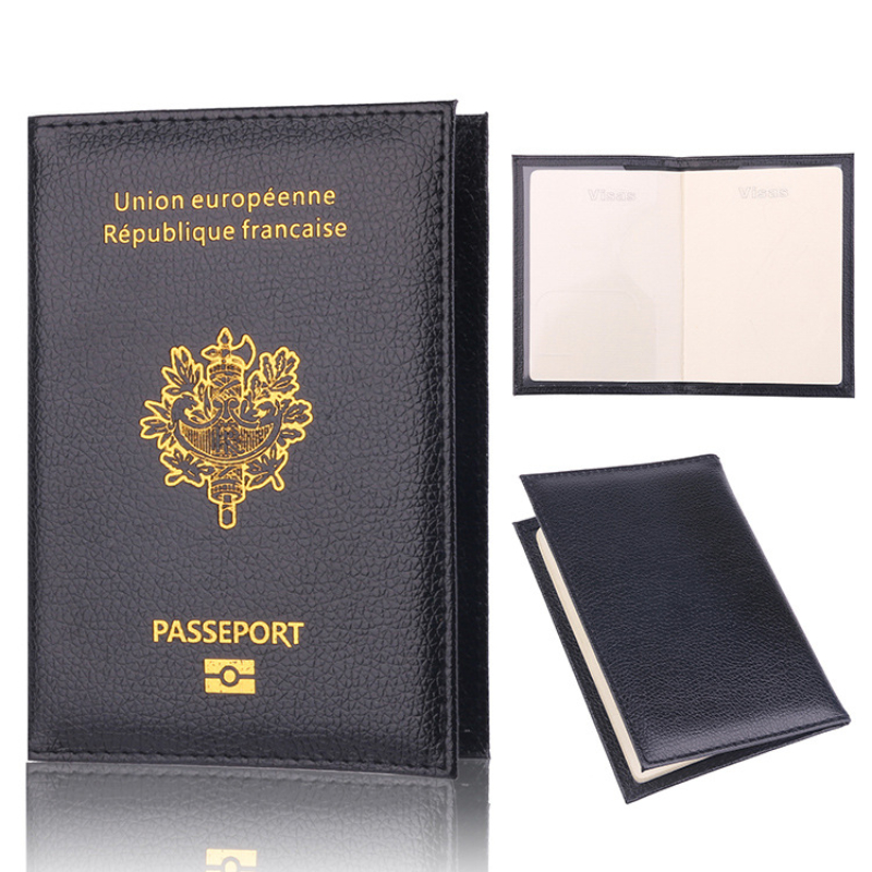 Women Men Travel Pu Passport H - Men'S Accessories Case recension och pris