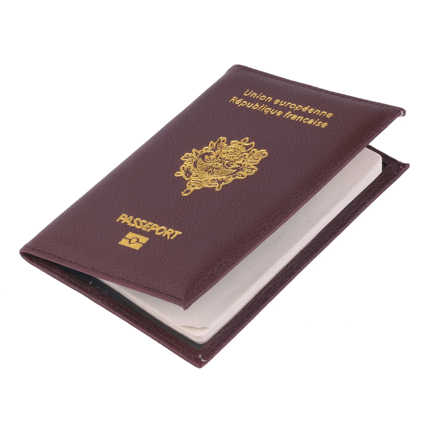 Women Men Travel Pu Passport H - Men'S Accessories Case recension och pris
