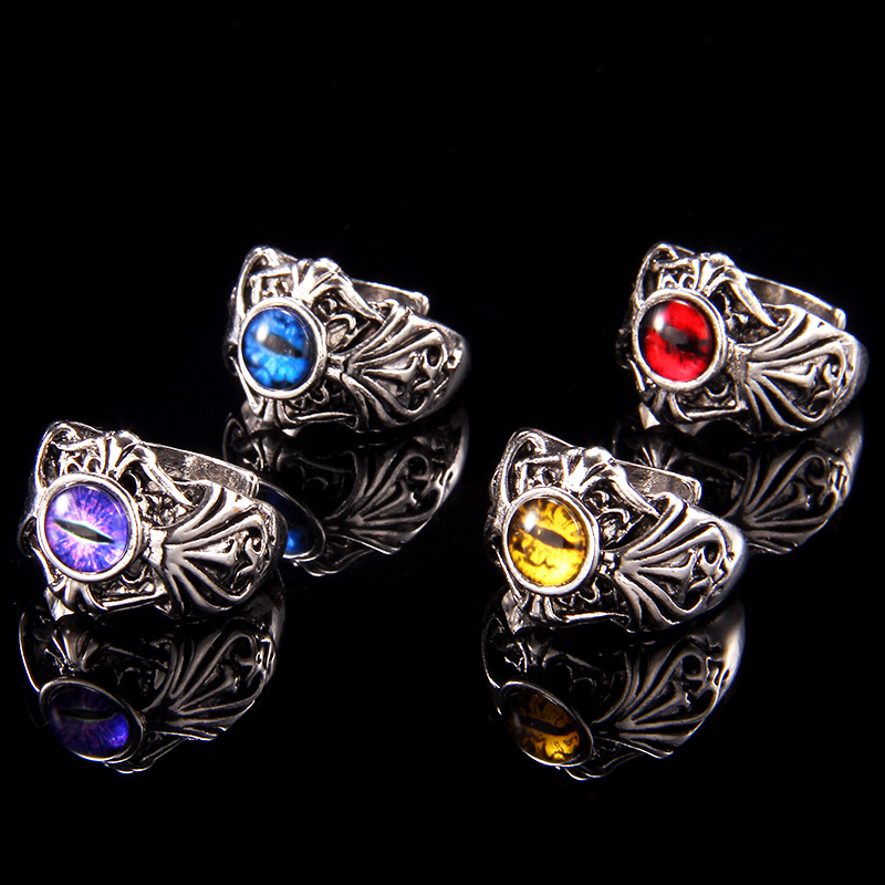 Retro Vines Evil Eye Ring For  - Men Accessories Evil Eye recension och pris