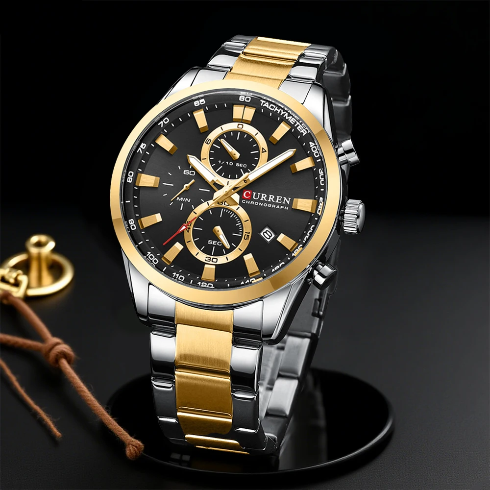 CURREN Casual Quartz Chrono Sp - Men Accessories Bracelet recension och pris
