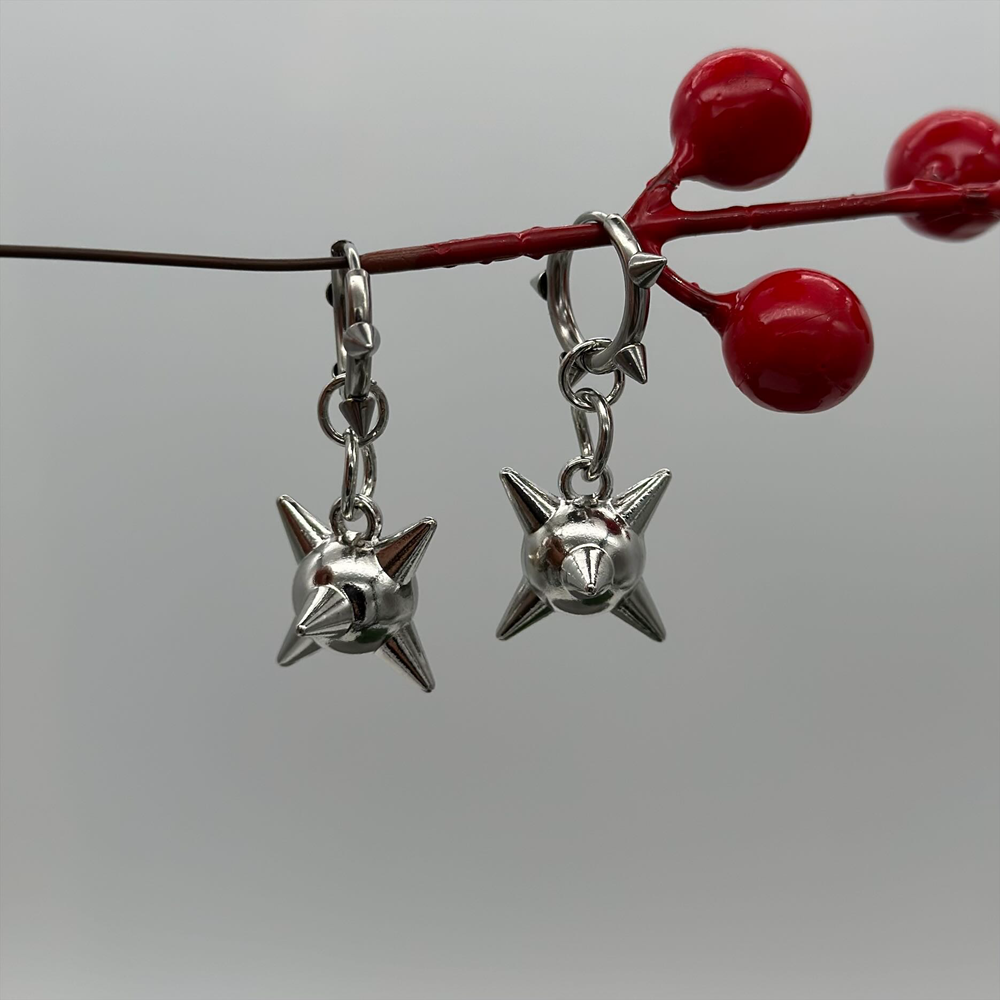 5 Styles Gothic Y2K Spiked Bal - Men Accessories Aesthetic recension och pris