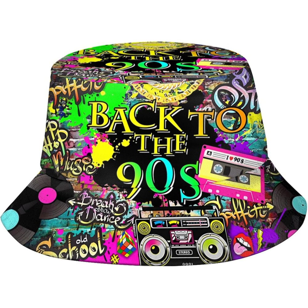 Fashion Retro 80S 90S Bucket F - Men'S Accessories In The 80S recension och pris