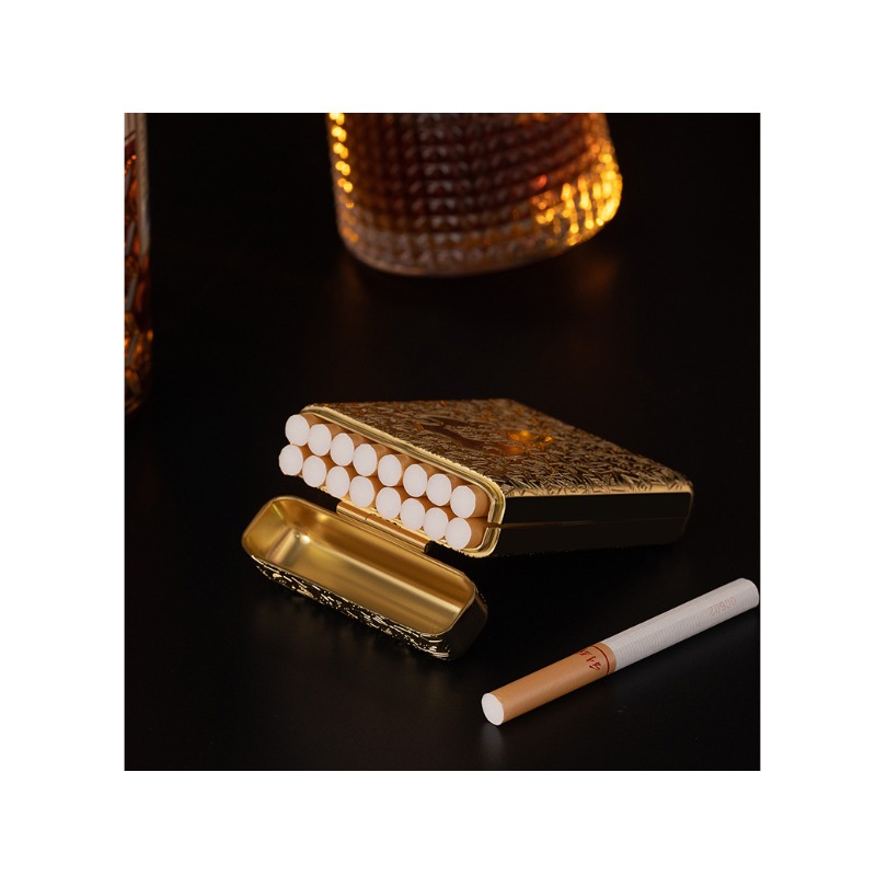 New retro Carving Metal 20 16  - Men'S Accessories Case recension och pris