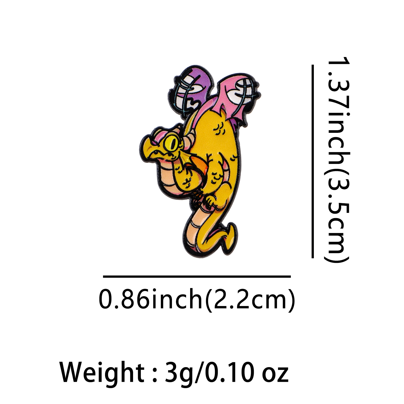 Enamel Pins Animal English Quo - Men'S Accessories Quotes recension och pris