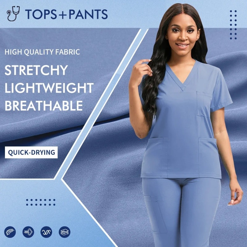 Classic New Nurse Scrubs Set M - Men'S Mens Accessories recension och pris