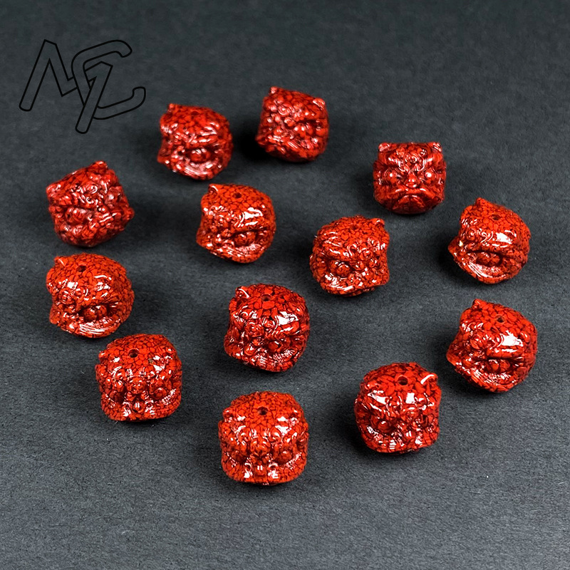 10pc Natural Cinnabar Crystal  - Men Accessories Bracelet recension och pris